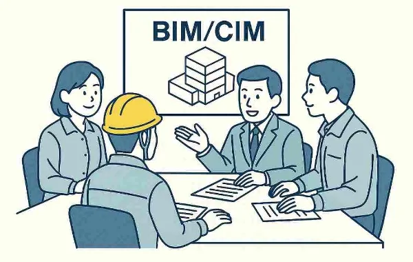住民説明及び作業関係者と打ち合わせ